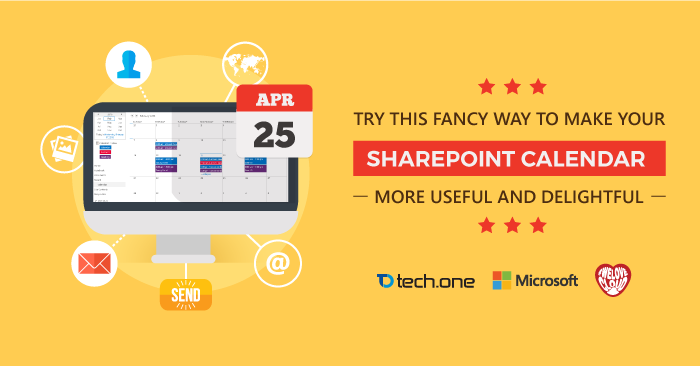 Make Your SharePoint Calendar More Delightful Tech One Global